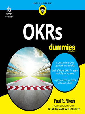 cover image of OKRs For Dummies